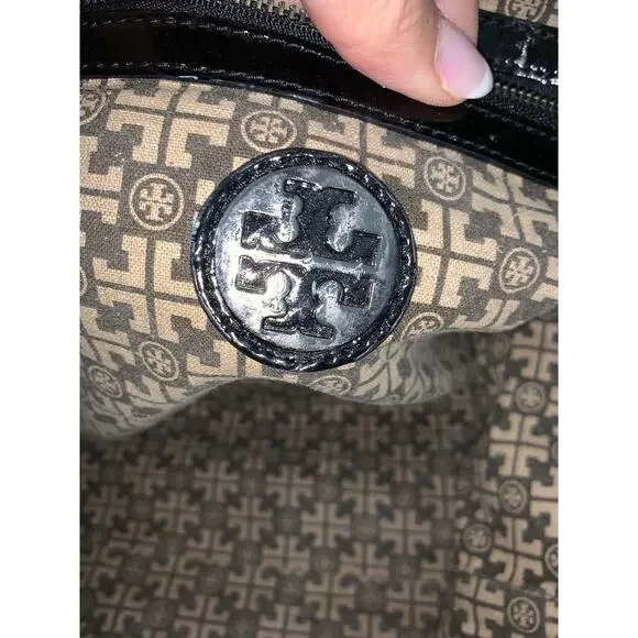 Tory Burch‎ Women's Black Nylon Large Tote Bag Casual Fashion
